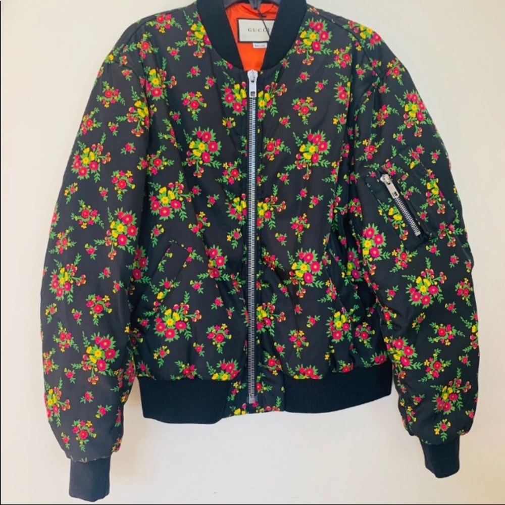 Gucci bouquet on velvet black graphite - Picture 3 of 14